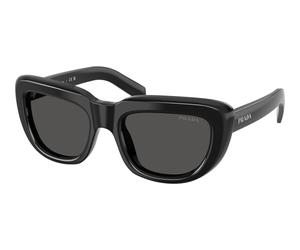 Prada PRD07S 16K08Z, Nero, Acetate, Donne occhiali da sole 53
