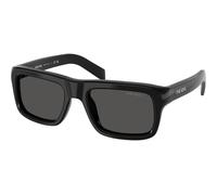 Prada PRD11S 16K08Z, Nero, Acetate, Uomini occhiali da sole 54