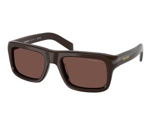 Prada PRD11S 27I90W, Marrone, Acetate, Uomini occhiali da sole 54