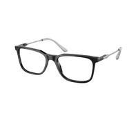 Prada Uomo PR 05ZV 1AB1O1 Montature da vista Acetato Nero Trasparente Squadrata Normale