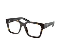 Prada Uomo PR 08ZV 16R1O1 Montature da vista Acetato Marrone Trasparente Squadrata Normale