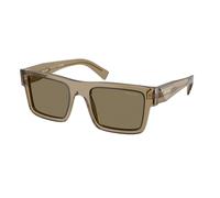 Prada Uomo PR 19WS 29E90F Occhiali da sole Acetato Marrone Marrone Squadrata Normale