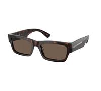 Prada Uomo PR A03S 17N08T Occhiali da sole Acetato Tartaruga Marrone Squadrata Normale