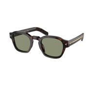 Prada Uomo PR A16S 17N20G Occhiali da sole Acetato Tartaruga Verde Pantos Polarizzata