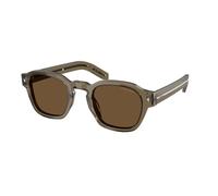 Prada Uomo PR A16S 18T70F Occhiali da sole Acetato Marrone Marrone Pantos Normale