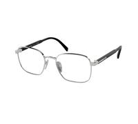 Prada Uomo PR A55V 1BC1O1 Montature da vista Metallo Argento Trasparente Squadrata Normale