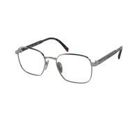 Prada Uomo PR A55V 5AV1O1 Montature da vista Metallo Grigio Trasparente Squadrata Normale