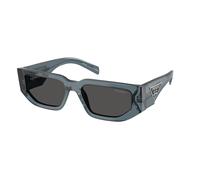 Prada Uomo Prada PR 09ZS 17T08Z Occhiali da sole Acetato Blu Grigio Squadrata Normale