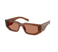 Prada Uomo Prada PR 09ZS 20H90Q Occhiali da sole Acetato Marrone Marrone Squadrata Normale