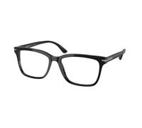 Prada Uomo Prada PR 14WV 1AB1O1 Montature da vista Acetato Nero Trasparente Squadrata Normale
