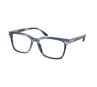 Prada Uomo Prada PR 14WV 26F1O1 Montature da vista Acetato Blu Squadrata Normale