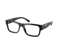 Prada Uomo Prada PR 15YV 1AB1O1 Montature da vista Acetato Nero Squadrata Normale