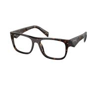 Prada Uomo Prada PR 22ZV 19J1O1 Montature da vista Acetato Verde Pillow Normale
