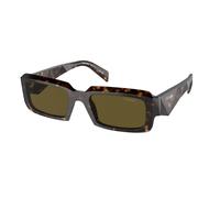 Prada Uomo Prada PR 27ZS 19J09Z Occhiali da sole Acetato Verde Marrone Geometrica Normale