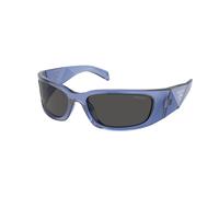 Prada Uomo Prada PR A19S 15R5S0 Occhiali da sole Acetato Viola Grigio Farfalla Normale