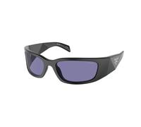 Prada Uomo Prada PR A19S 1BO40G Occhiali da sole Acetato Nero Viola Farfalla Normale