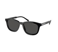 Prada Uomo Prada PR A21S 16K08Z Occhiali da sole Acetato Nero Grigio Pillow Normale