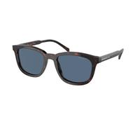 Prada Uomo Prada PR A21S 17N06A Occhiali da sole Acetato Tartaruga Blu Pillow Normale