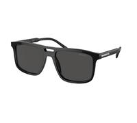 Prada Uomo Prada PR A22S 16K08Z Occhiali da sole Acetato Nero Grigio Squadrata Normale