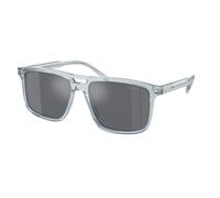 Prada Uomo Prada PR A22S 19T175 Occhiali da sole Acetato Blu Grigio Squadrata Normale Flash
