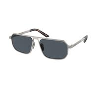 Prada Uomo Prada PR A53S 7CQ09T Occhiali da sole Metallo Grigio Grigio Pillow Normale