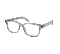 Prada Uomo Prada PR B10V 10J1O1 Montature da vista Acetato Grigio Trasparente Squadrata Normale