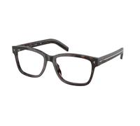 Prada Uomo Prada PR B10V 17N1O1 Montature da vista Acetato Tartaruga Squadrata Normale