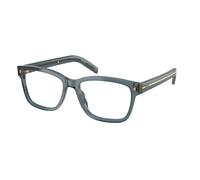 Prada Uomo Prada PR B10V 17T1O1 Montature da vista Acetato Blu Squadrata Normale