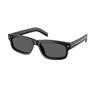 Prada Uomo Prada PR B11S 16K731 Occhiali da sole Acetato Nero Grigio Squadrata Normale