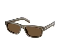 Prada Uomo Prada PR B11S 18T70F Occhiali da sole Acetato Marrone Marrone Squadrata Normale