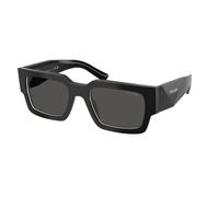 Prada Occhiali da Sole PRB17S 16K08Z Nero Bianco Talco/Grigio Scuro Uomo 54/20/145