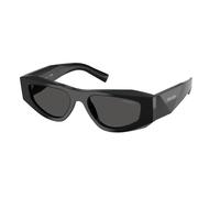 Prada Uomo Prada PR B19S 16K08Z Occhiali da sole Acetato Nero Grigio Pillow Normale