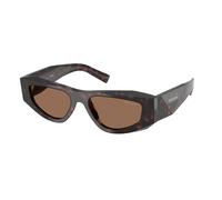 Prada Uomo Prada PR B19S 17N06B Occhiali da sole Acetato Tartaruga Marrone Pillow Normale