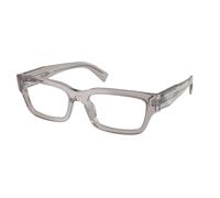 Prada Uomo Prada PR C02V 18J1O1 Montature da vista Acetato Grigio Pillow Normale