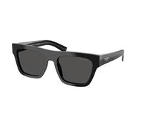 Prada Uomo Prada PR C03S 16K08Z Occhiali da sole Acetato Nero Grigio Squadrata Normale