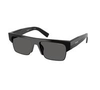 Prada Uomo Prada PR D12SU 16K20Z Occhiali da sole Nero Grigio Squadrata Normale