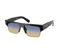 Prada Uomo Prada PR D12SU 16K50E Occhiali da sole Acetato Nero Giallo Squadrata Normale