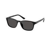 Prada Uomo Prada PR D13SU 16K08Z Occhiali da sole Acetato Nero Grigio Pillow Normale