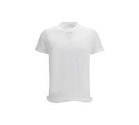 Prada White Cotton T-Shirt - L