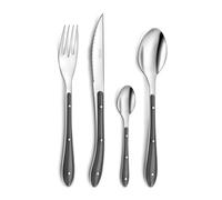 Amefa Servizio di posate Bistro 5611 - Acciaio inossidabile bicolore grigio - 24 pezzi