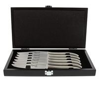 Pradel Excellence 7620-6 Confezione di 6 coltelli Laguiole monoblocco forgiati