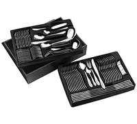 Pradel Excellence D570C Servizio di Posate Miroir da 84 Pezzi in Cofanetto in Le