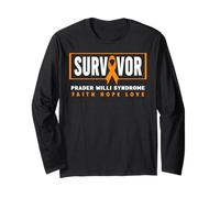 Prader Willi Syndrome Shirt - Prader Willi Syndrome Survivor Maglia a Manica
