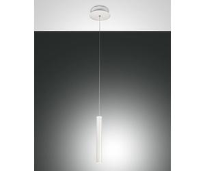 Prado pendel bianco lampada LED cilindro dimmerabile 6,5 w