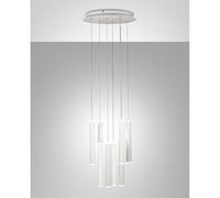 FABAS LUCE Prado lampada a sospensione LED, 3000 K, 8 x 6,5 W Ø40 cm, 3685-47-102, Prado [Lampade per Interni > Lampade a Sospensione]
