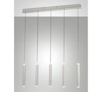 Prado lampada penisola LED lineare con cilindri bianchi dimmerabile 33w