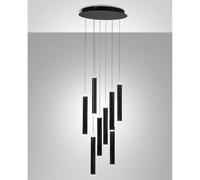 FABAS LUCE Prado lampada a sospensione LED, 3000 K, 8 x 6,5 W Ø40 cm, 3685-47-101, Prado [Lampade per Interni > Lampade a Sospensione]