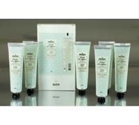 Prady - Confezione da 6 creme per mani Coco Light - 6 x 35 g - Idratazione profonda con aroma tropicale - texture leggera e assorbimento rapido - Ideale per mani asciutte - Formato mini perfetto da