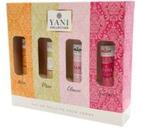 Prady Confezione di fragranze Yani (Classic, Tatus, Mua e Sweet) - 4 x 33 ml - Profumi femminili intensi tipo arabo - Aromi esotici, eleganti e duraturi