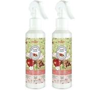 Prady - Deodorante per Ambienti Home Spray Mela & Cannella - 220 ml - Fragranza Calda e Avvolgente (Confezione da 2)